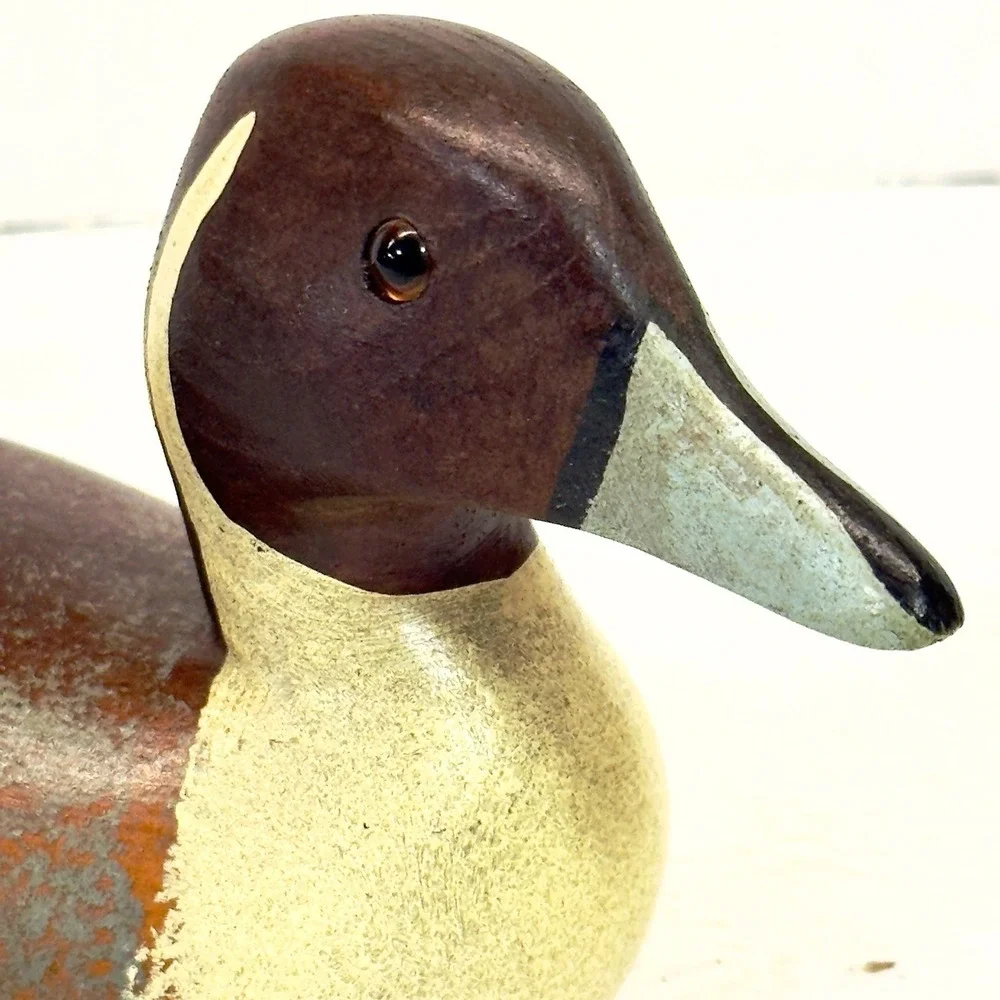 Vtg 1985-1986 Ducks Unlimited Decoy Limited Edition Signed TJ Hooker #837